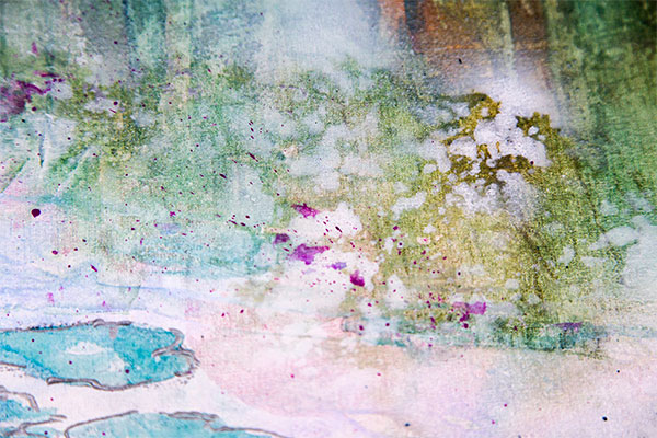 Stencilled texture